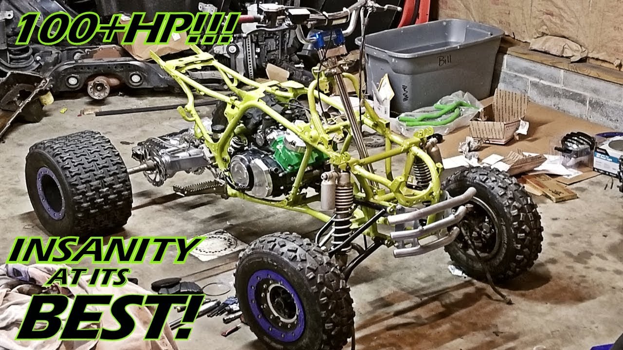 SICKEST Yamaha Banshee SUPERCUB 472 stroker build part 7 (Almost READY FOR FIRST FIRE!)