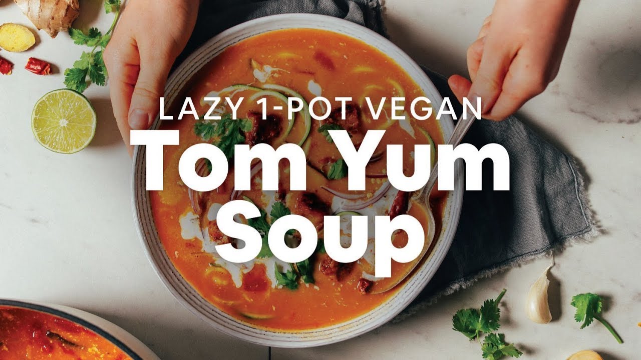 Lazy 1-Pot Vegan Tom Yum Soup | Minimalist Baker Recipes