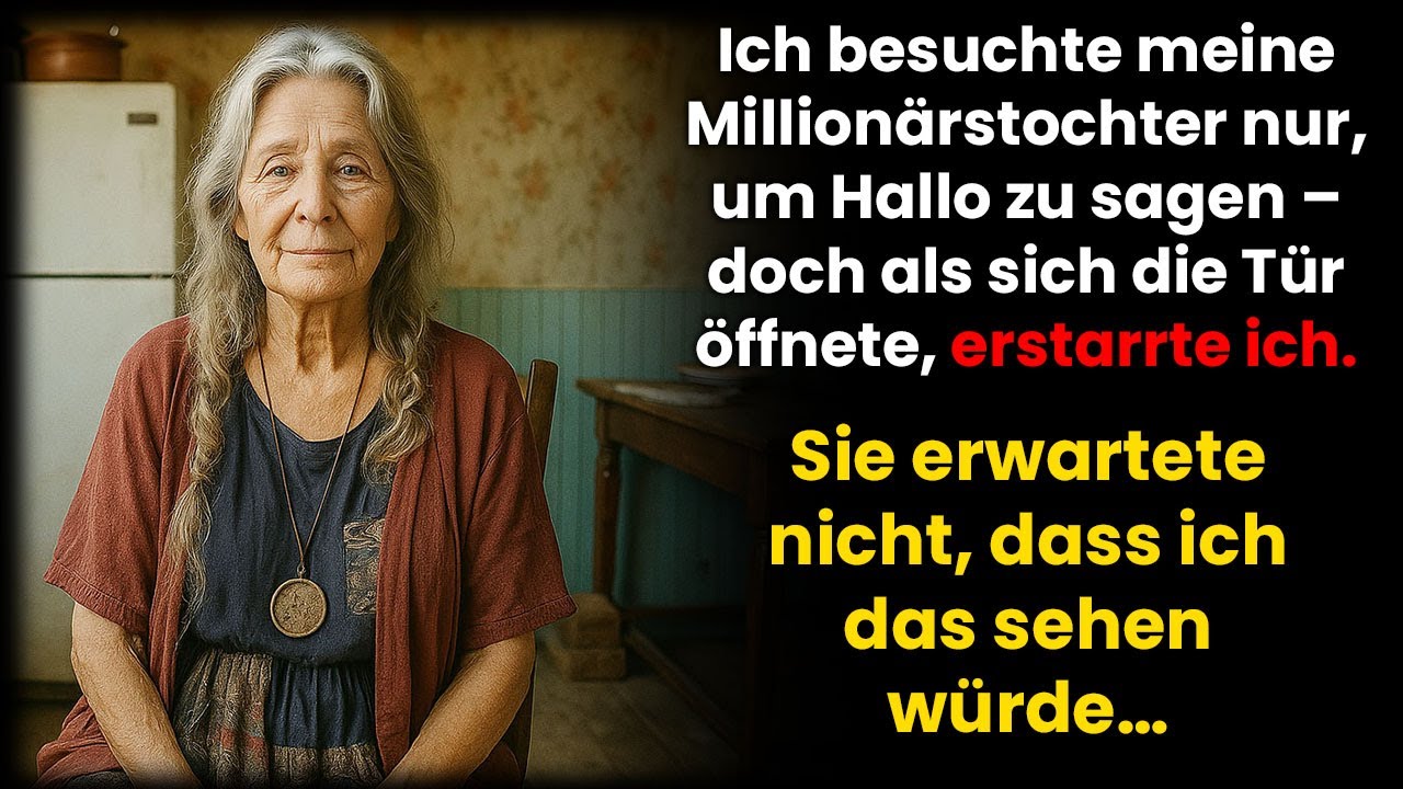 Ich besuchte meine Millionärstochter nur, um Hallo zu sagen – doch als ich die Tür betrat…