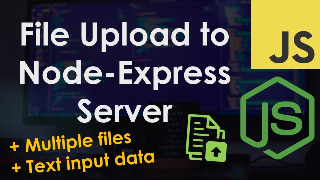 Загрузка одного или нескольких файлов на сервер Node.js Express | Учебник по JavaScript