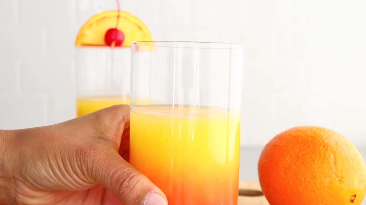 Pineapple Tequilla Sunrise