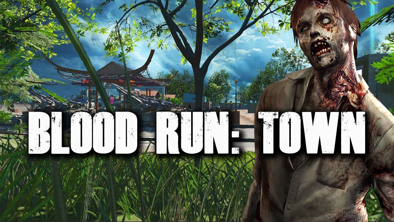 BLOOD RUN: TOWN (Call of Duty Custom Zombies Map)