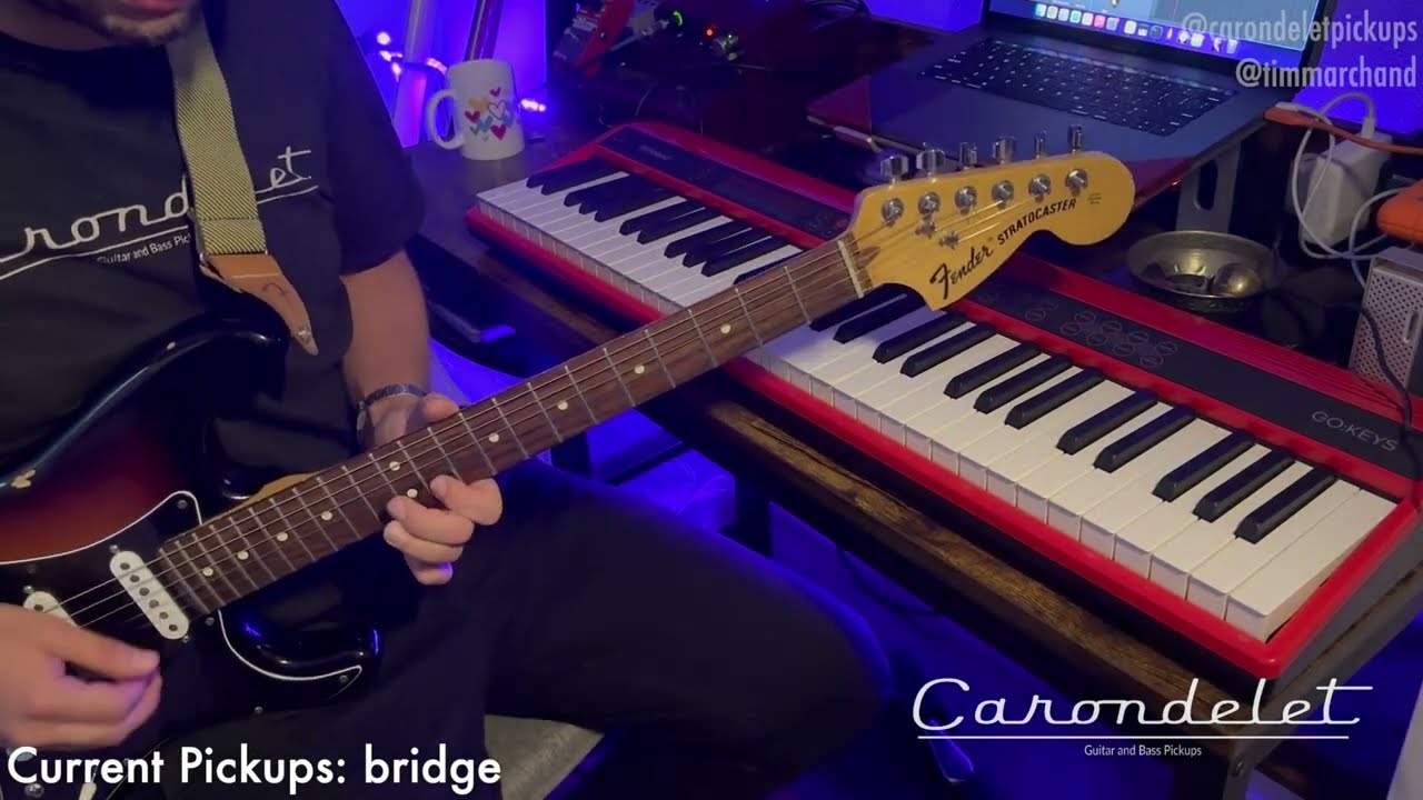 Carondelet Pickups' S trio (Strat) demo