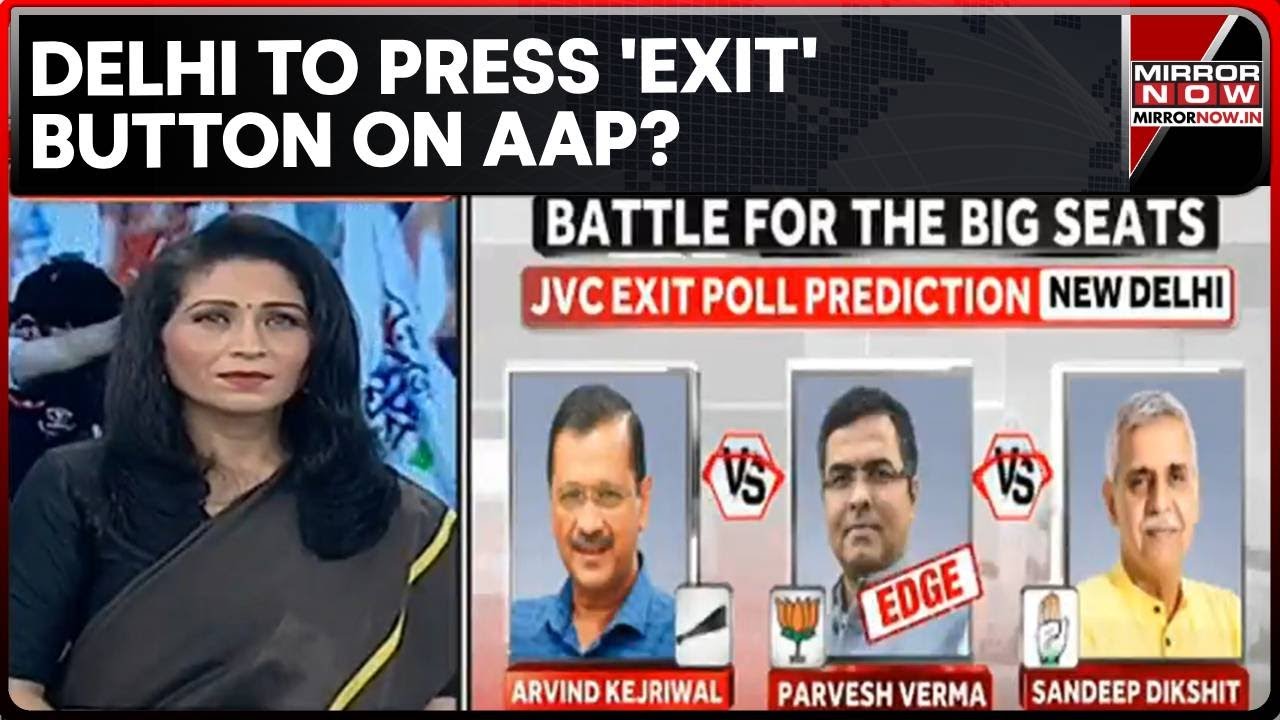 Delhi Exit Poll 2025 | Pollsters Defy Political Pundits; AAP In Trouble As BJP Set To Comeback?