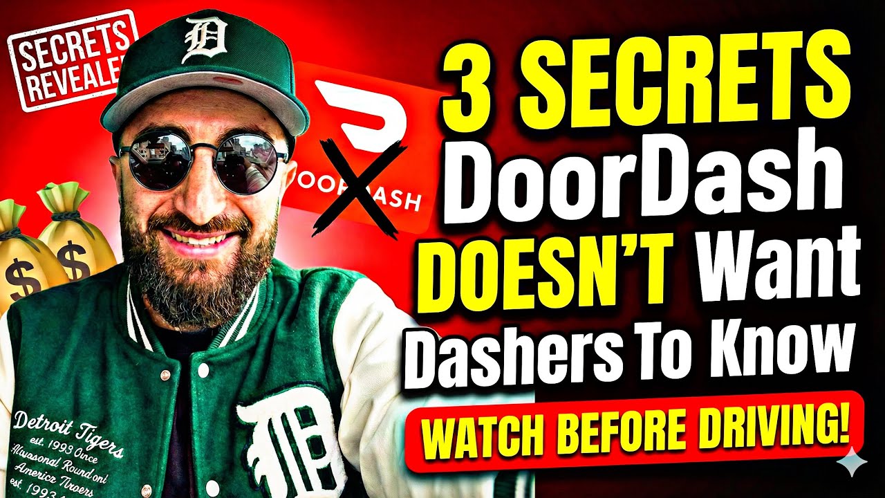 3 СЕКРЕТА, КОТОРЫЕ DoorDash НЕ ХОЧЕТ ПОКАЗАТЬ Дэшерам (посмотрите ПЕРЕД поездкой) 🤫💯