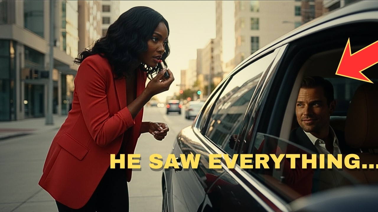 She Used His Car as a Mirror — The Arrogant Billionaire Inside Wasn’t Ready