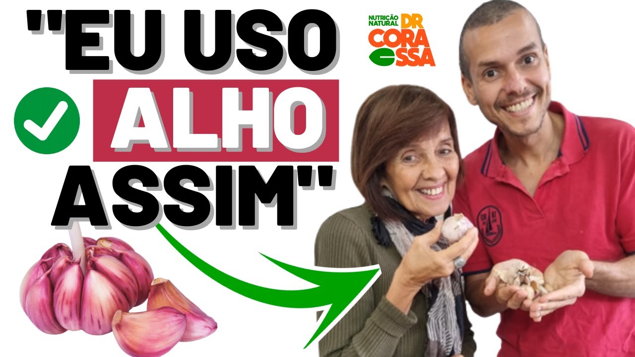 TEMPERO DE ALHO EM CONSERVA ANTIINFLAMATÓRIO MEDICINAL DA DONA TAÁIS!