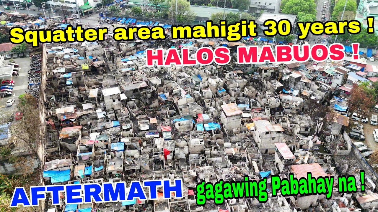 Squatter area mahigit 30 years halos maubos mga bahay ! gagawing Pabahay na ! Part 3 NIA RD QC