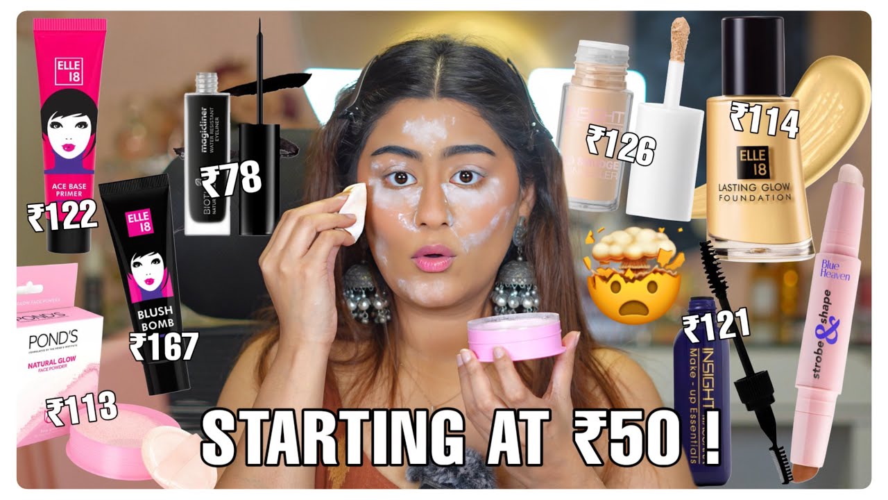 Cheapest Makeup from Nykka ! Starting at ₹50 | Ria Sehgal