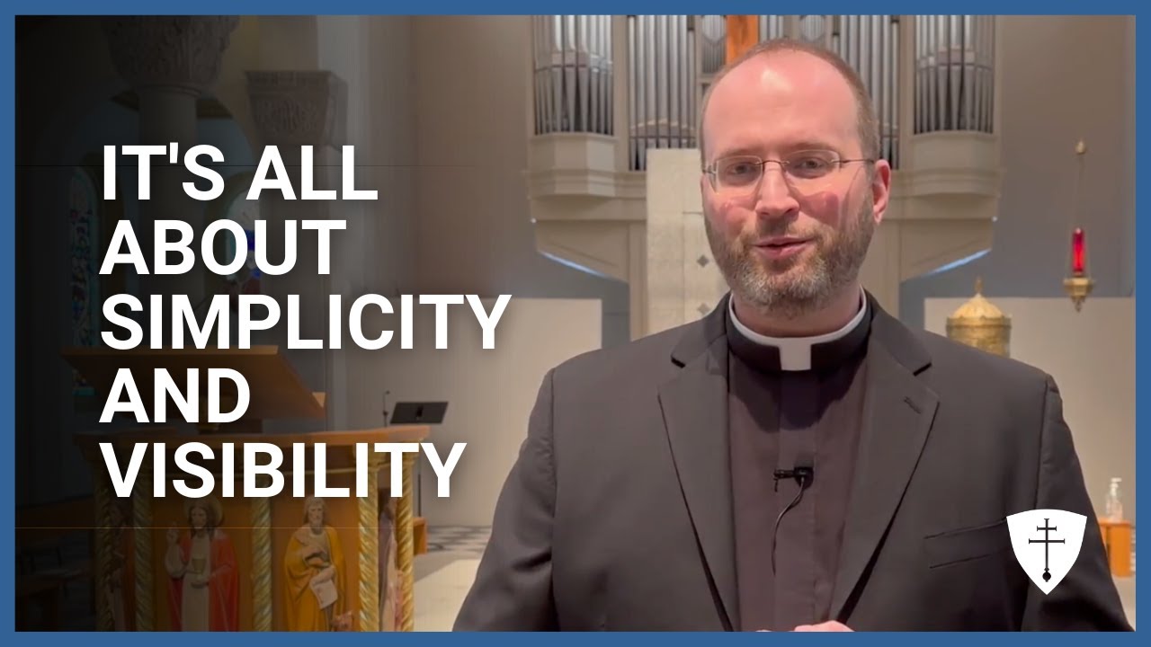 Why do priests where all black with a white collar? Fr. Evan Koop responds