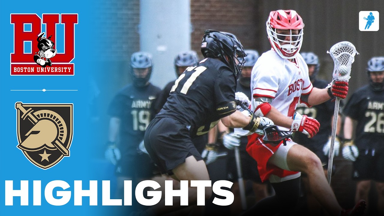 Boston University vs Army | NCAA College Lacrosse | Highlights - March 14, 2026