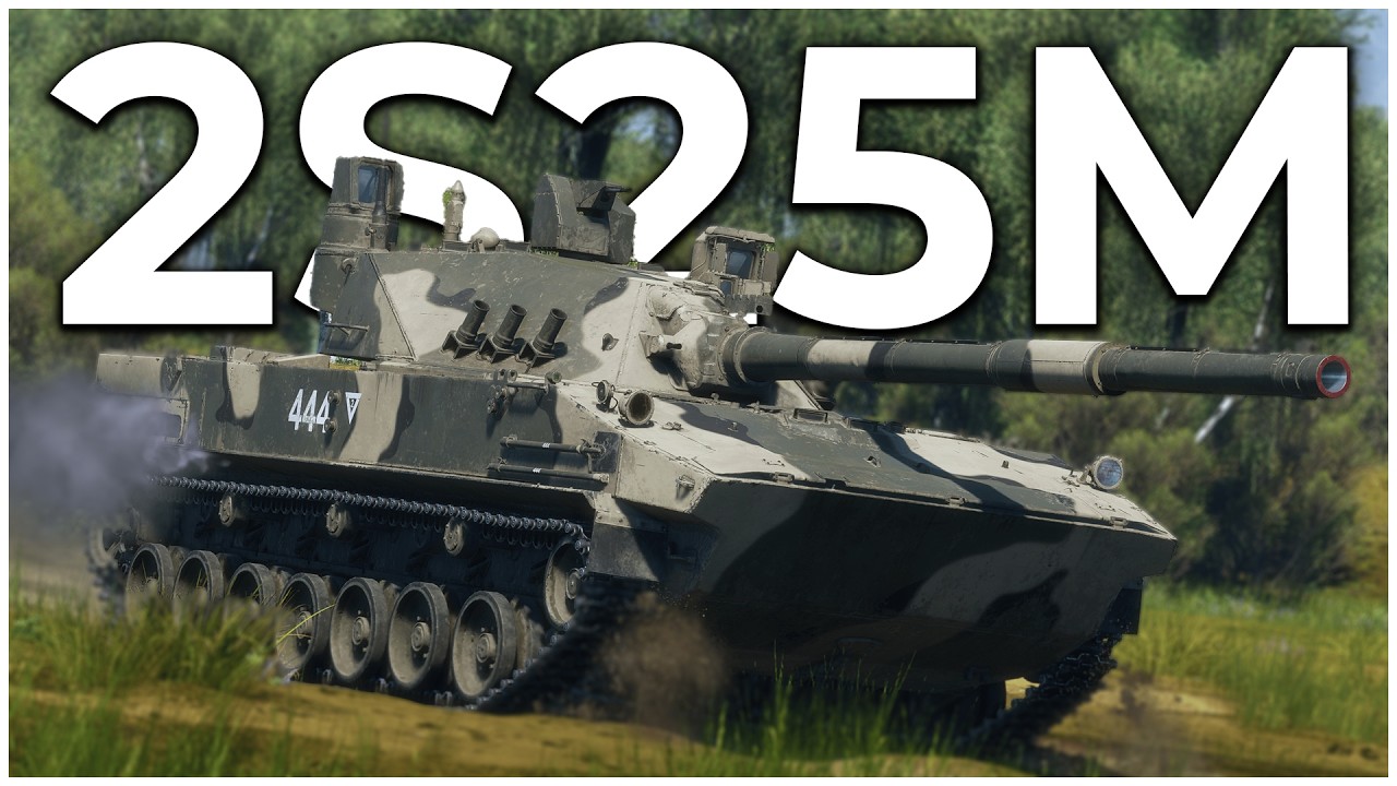 2S25M SPRUT-SDM1 — это просто БЕЗУМИЕ! | Полный геймплей и обзор | War Thunder — топовая ракета