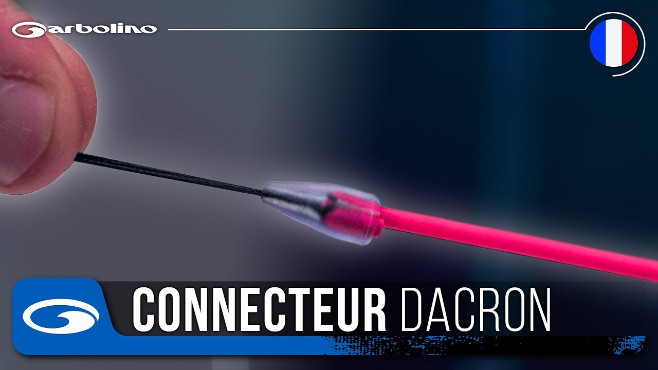 Connecteur Dacron Garbolino et Elastique Creux - Tuto Noeud Express