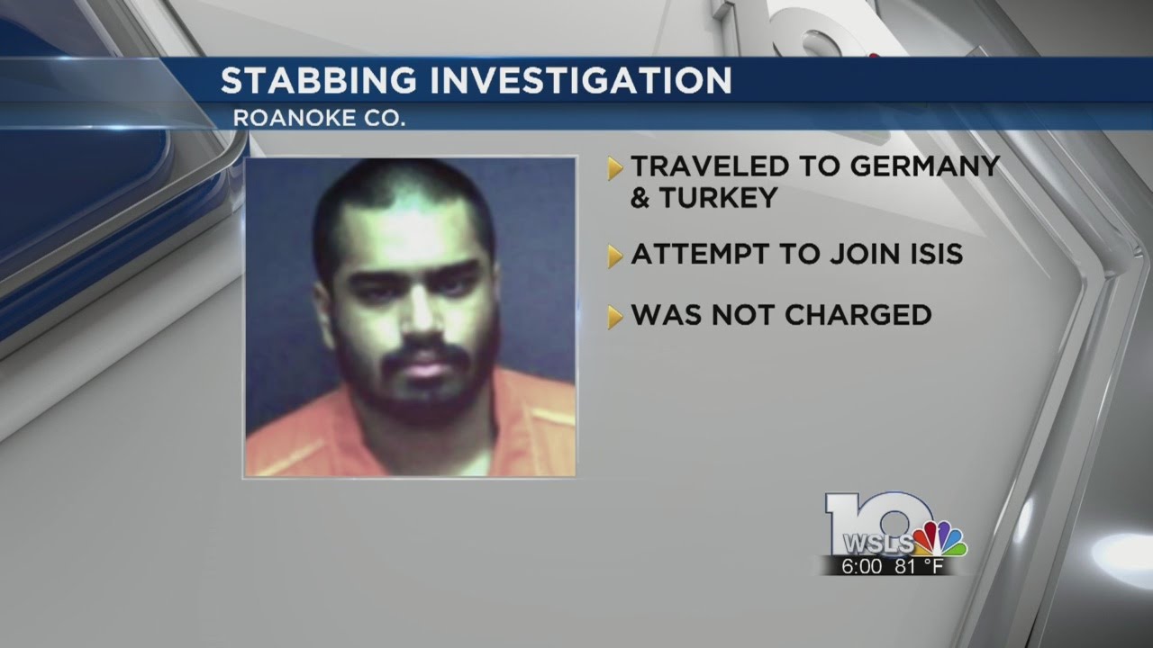 Federal investigators looking for connection to ISIS in Roanoke County stabbing
