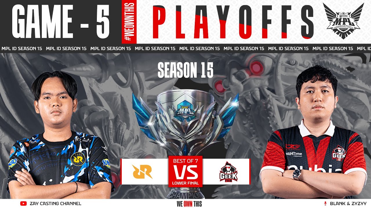 [Game - 5] RRQ HOSHI vs GEEK FAM | MPL ID S15