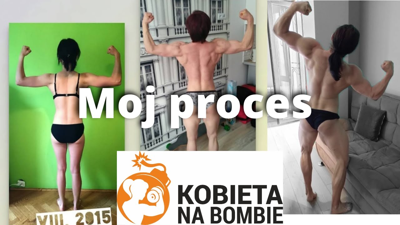 Przemiana. Zmiana sylwetki. Metamorfoza Kobiety Na Bombie. Realne tempo budowy mięśni.