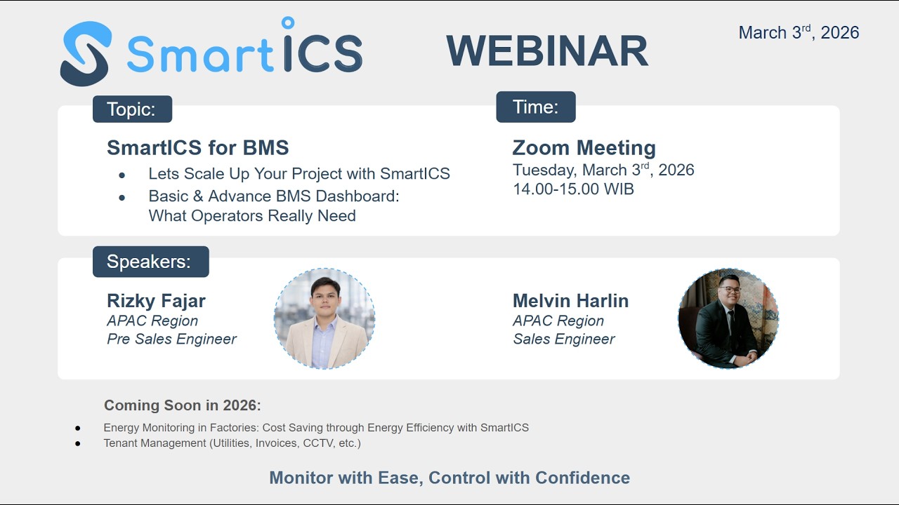 SmartICS Webinar: SmartICS for BMS