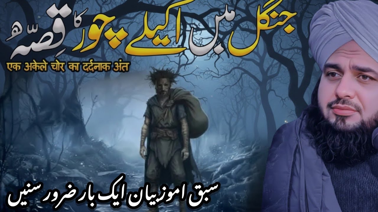 Jangal Mein Akelay Chor Ka Dardnaak Anjaam | Ibratnaak Waqia | Peer Ajmal Raza Qadri