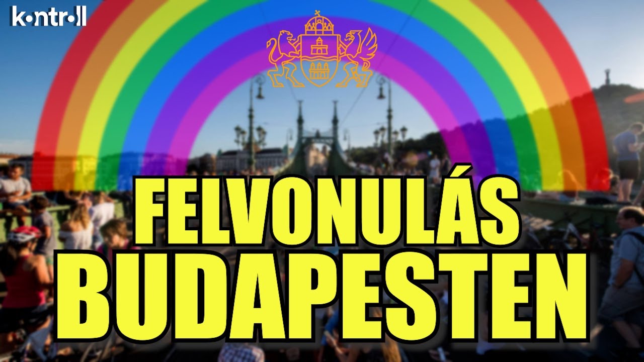 Budapest Büszkeség menete - a valaha volt legnagyobb Pride felvonulás a fővárosban