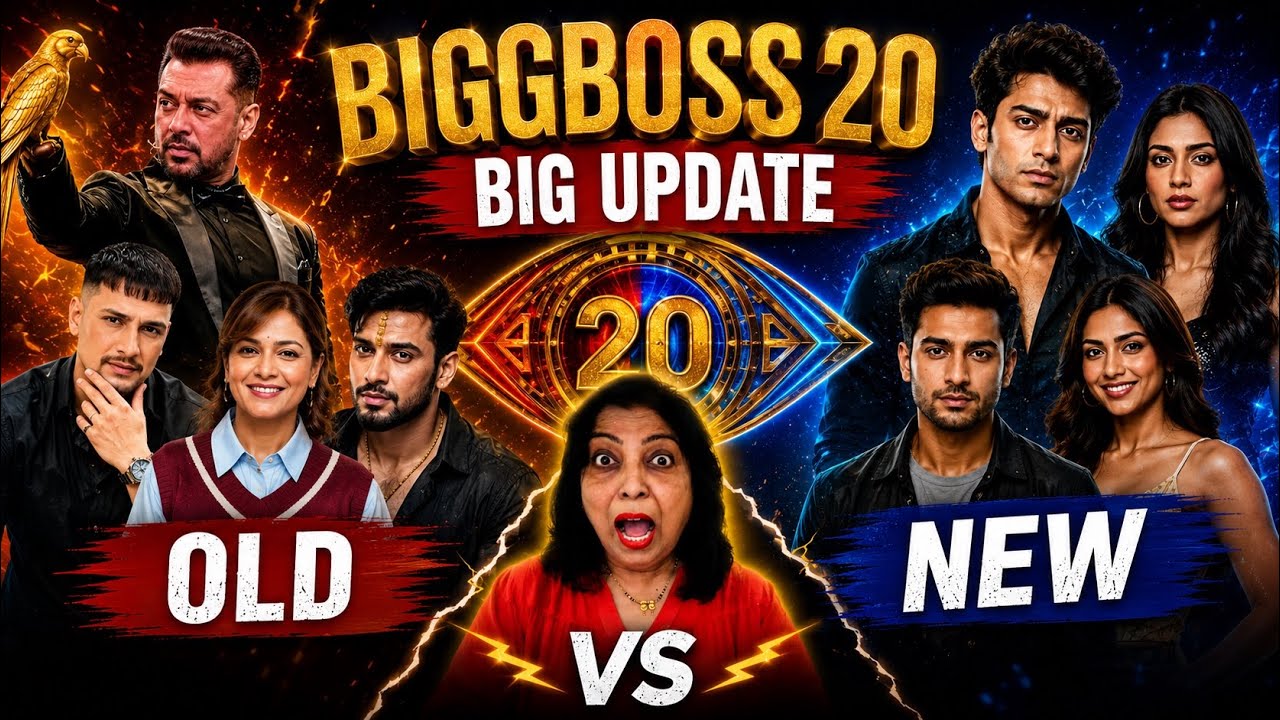 Bigboss 20,big update, Old Vs New, August,Influencers,Salmaan khan, Host,Contestants Nishasbasket 