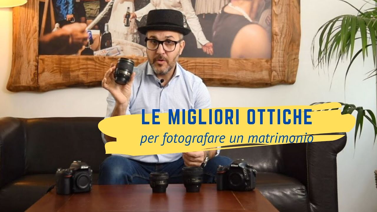 Le migliori ottiche per fotografare un matrimonio