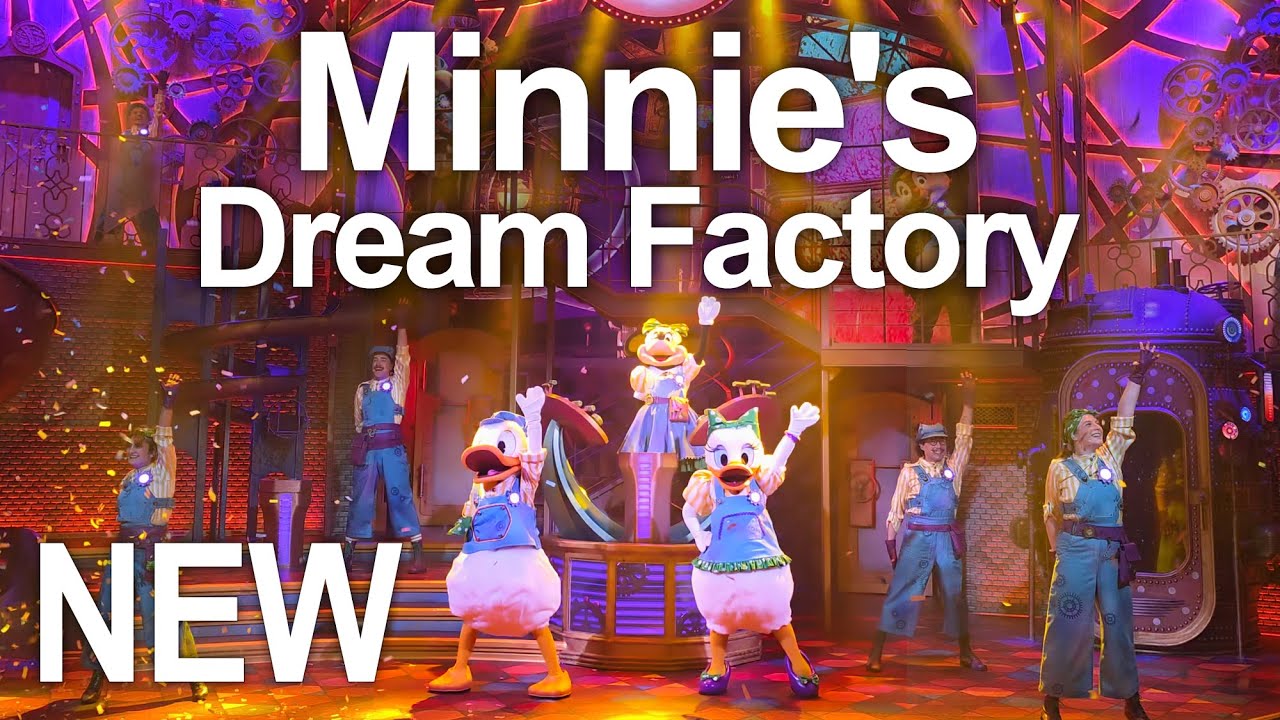 NEW Minnie's Dream Factory - Disneyland Paris [4K Multi-Cam]