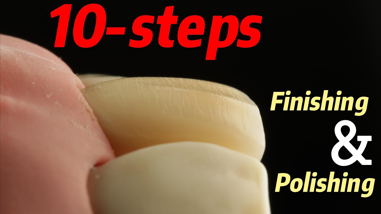 The 10 steps to finish and polish composite correctly! 4K