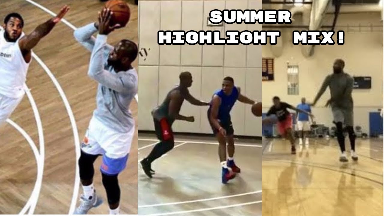 Best of NBA Summer Pick Up Games HYPE Highlight Mix