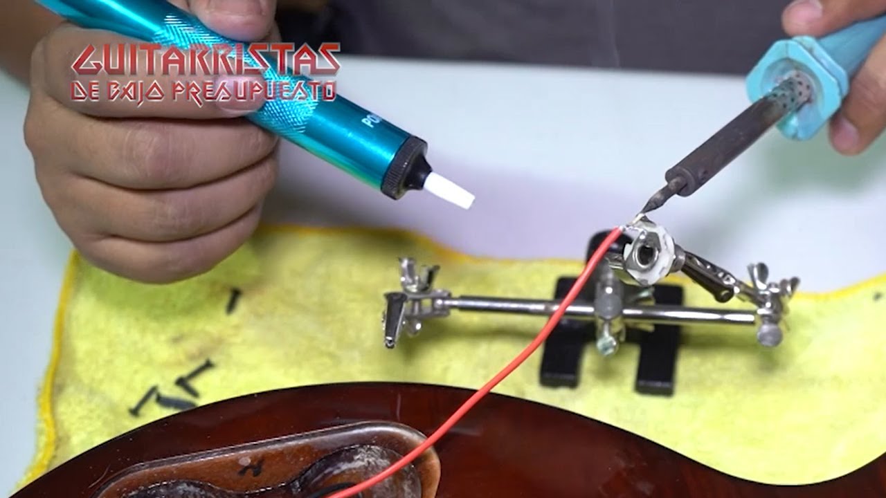 Como cambiar el jack de tu guitarra eléctrica