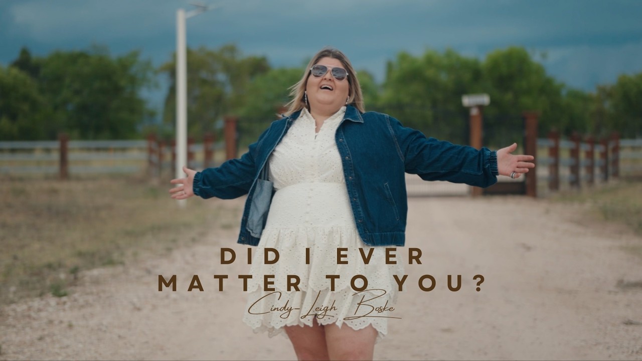 Cindy-Leigh Boske -  Did I Ever Matter To You? (Official Music Video)