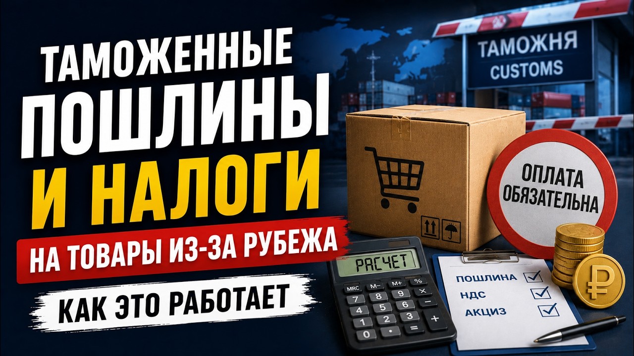 Таможенные пошлины и налоги на товары из-за рубежа: как это работает