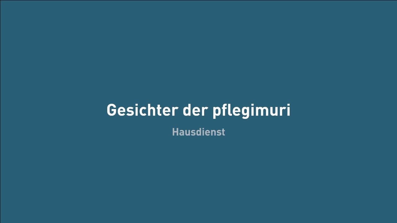 🧹 Hausdienst der pflegimuri – mit Einsatz und Herz