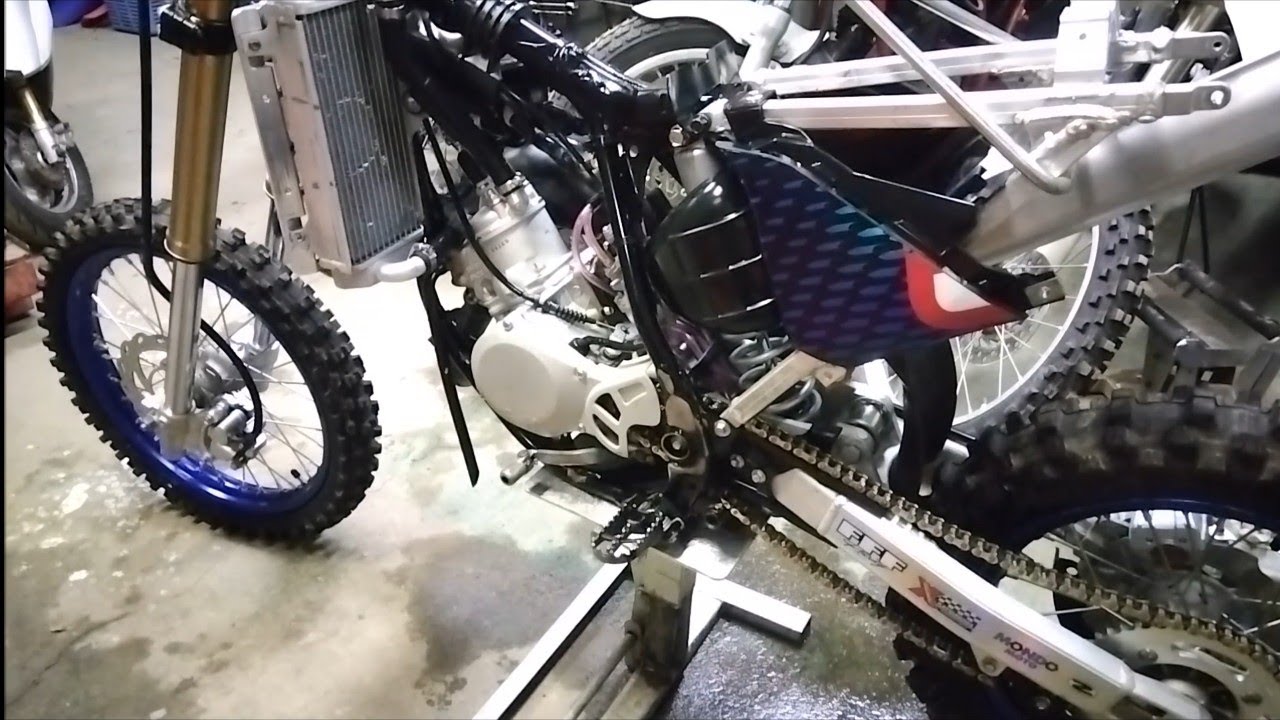 CRF250RX JNCC高井富士 立ち木とケンカしてきました