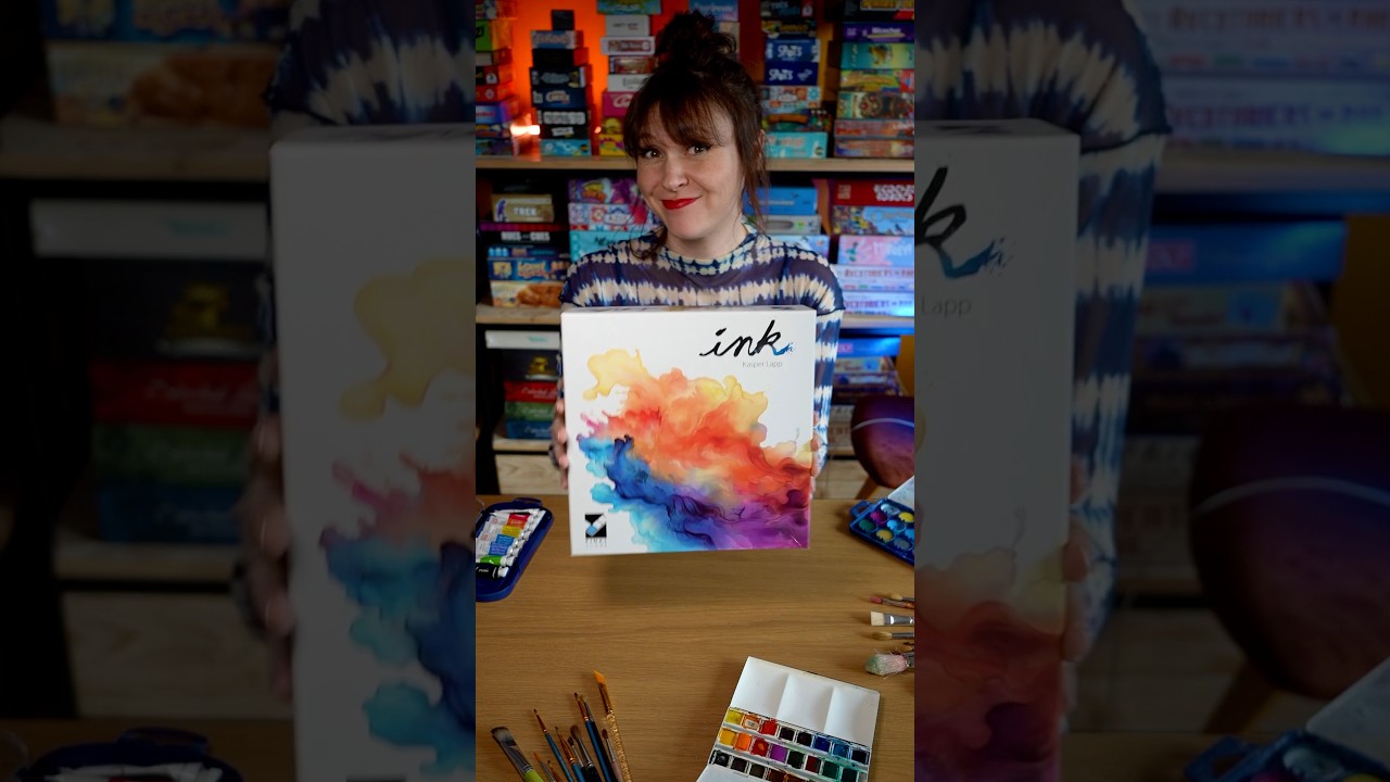 INK 🫟🖋️Un jeu de société malin et cosy pour les artistes ! 