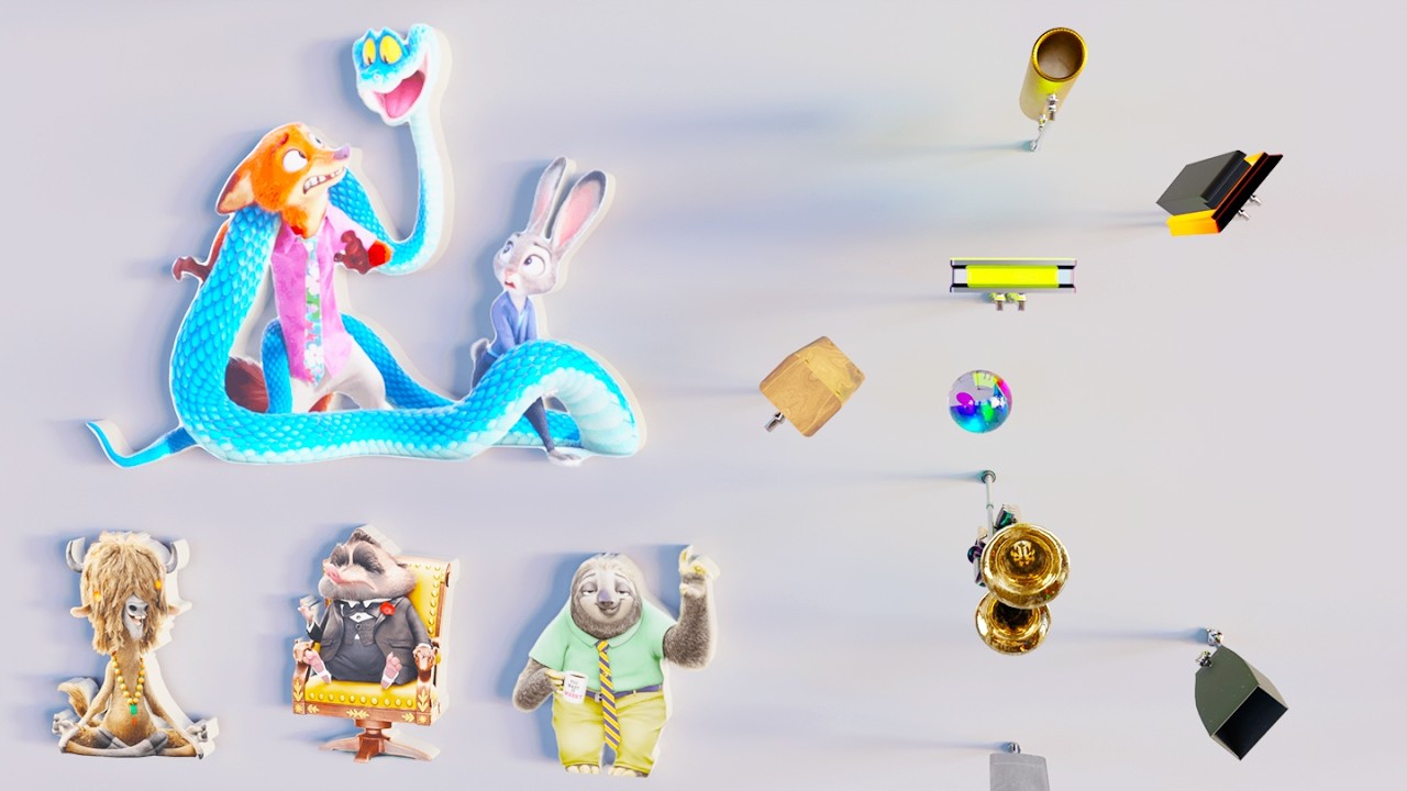 Zoo - Shakira Zootopia 2 Theme Song Played on 19 Cool Instruments With Marble!