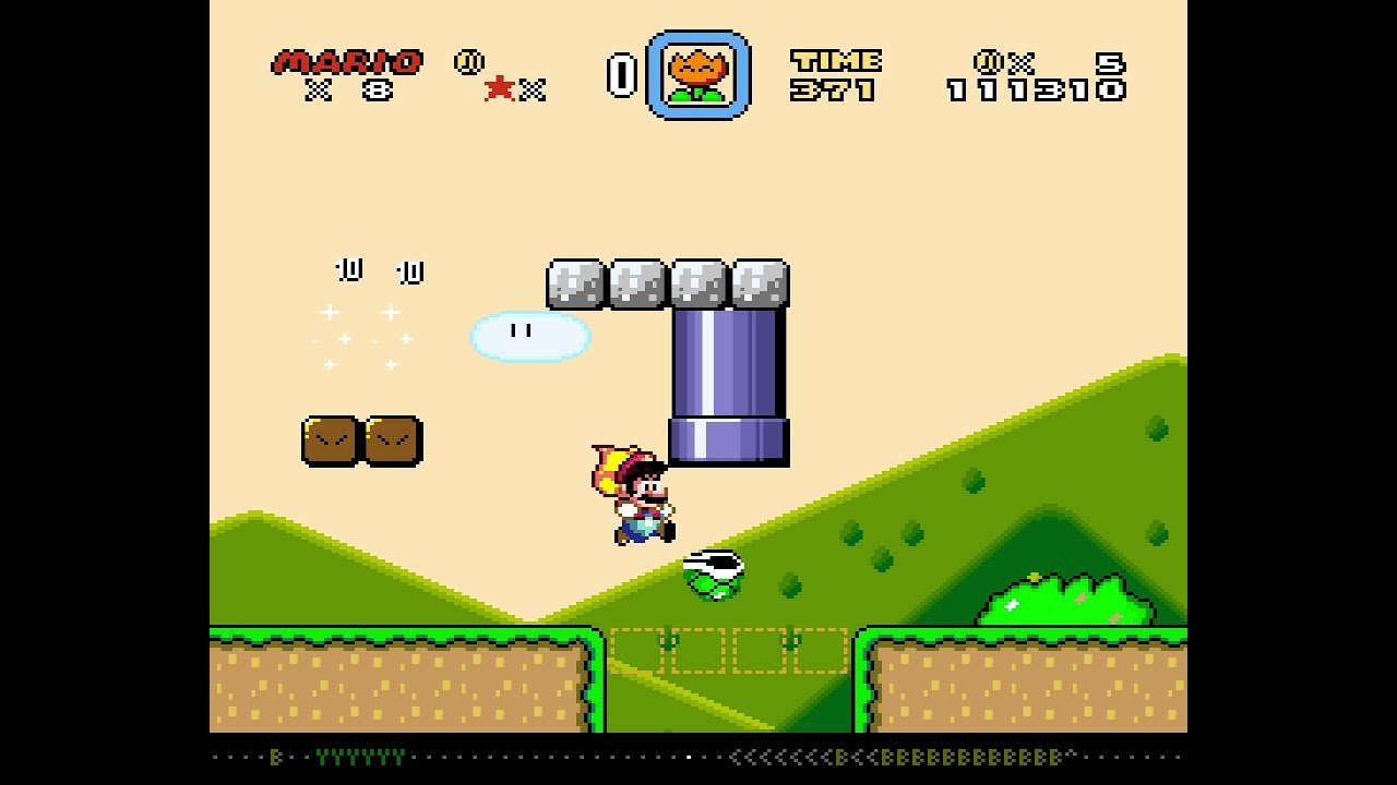 [TAS] SMW "one button challenge" in 