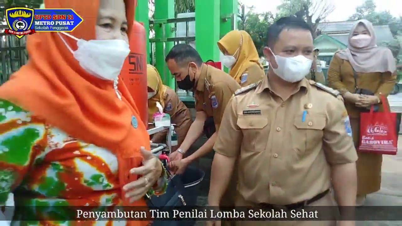 Penilaian lomba Sekolah Sehat tahun 2022