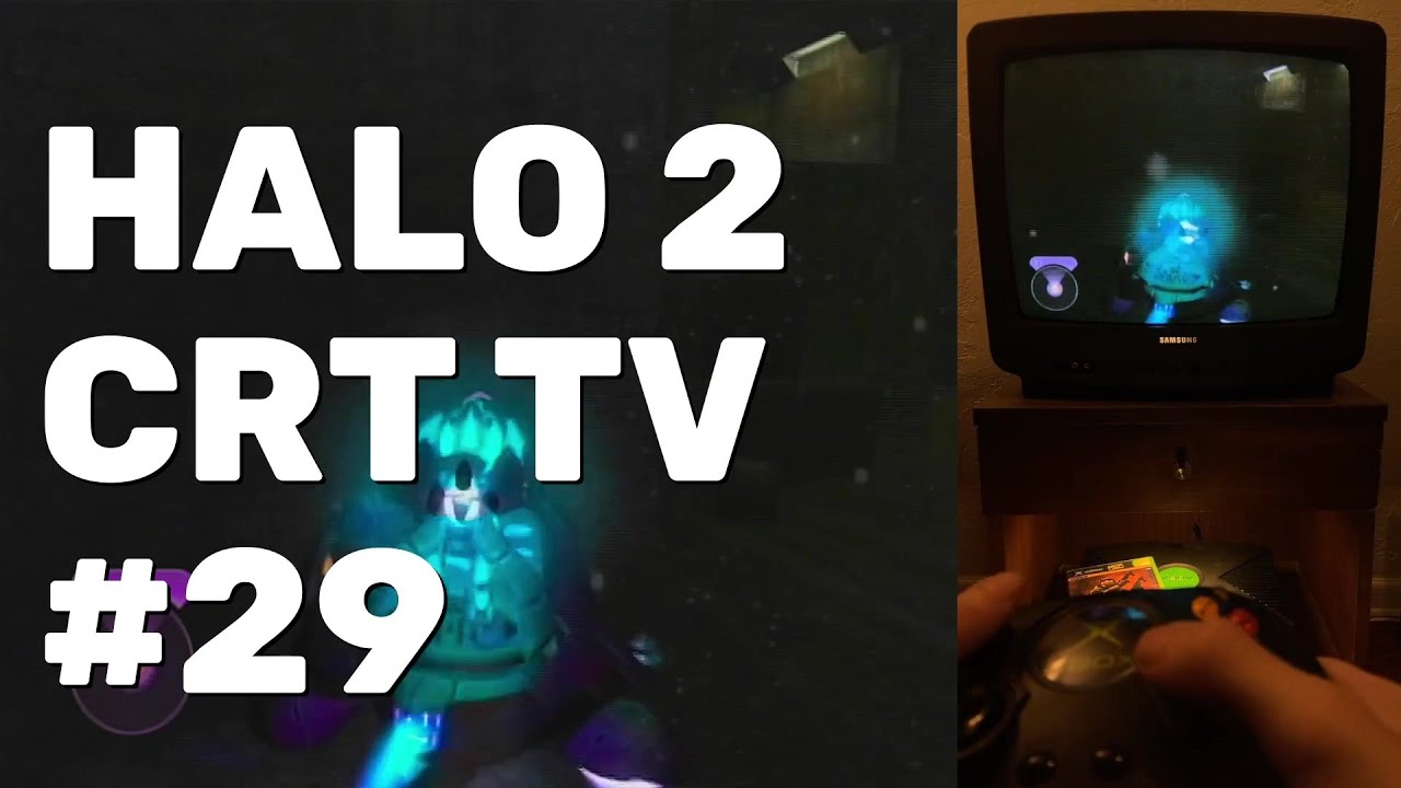 Halo 2 Walkthrough Part 29 (OG Xbox CRT TV)