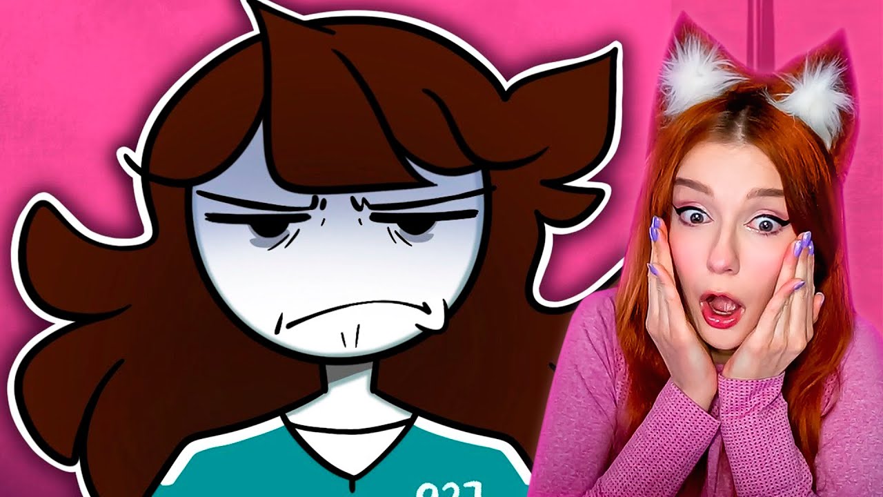Я Почти Побывала В Игре в Кальмара | I was almost in Squid Game  Реакция на JaidenAnimations