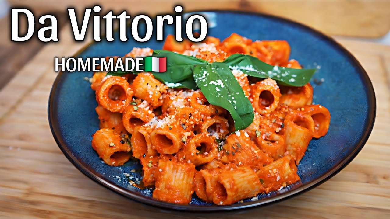 Pasta Da Vittorio | HOMEMADE 🍝🇮🇹 | Wie im Restaurant..! #rezept #pasta #italy 