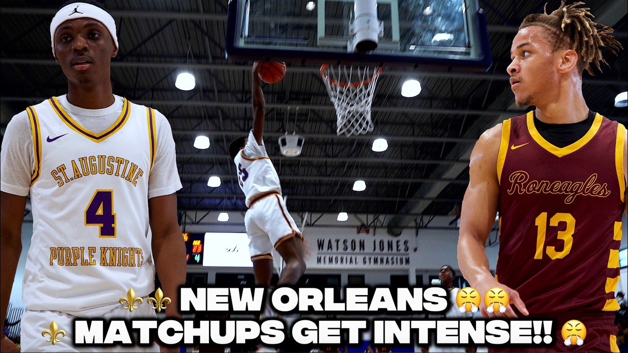 New Orleans Matchups Get INTENSE!! || St. Augustine vs. McDonogh #35
