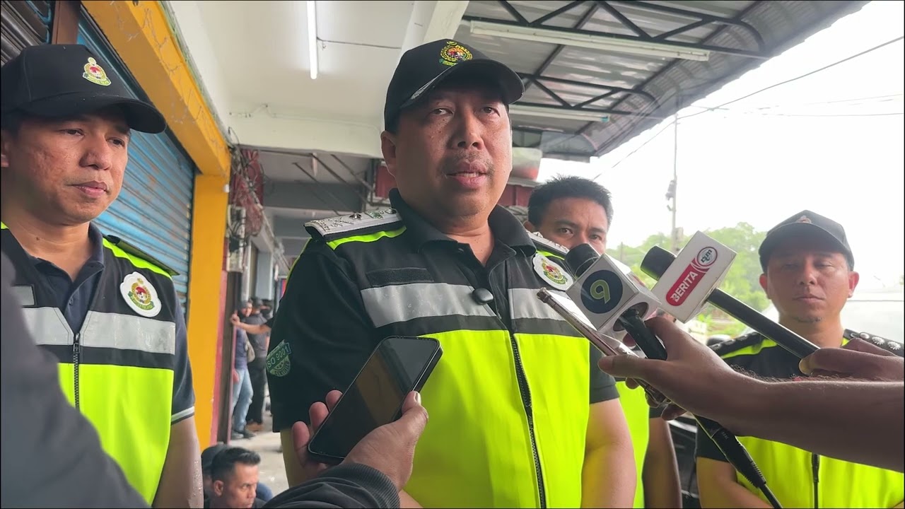 Operasi Penguatkuasaan Pusat Beli Belah Kajang dan Sekitar Sg Tangkas