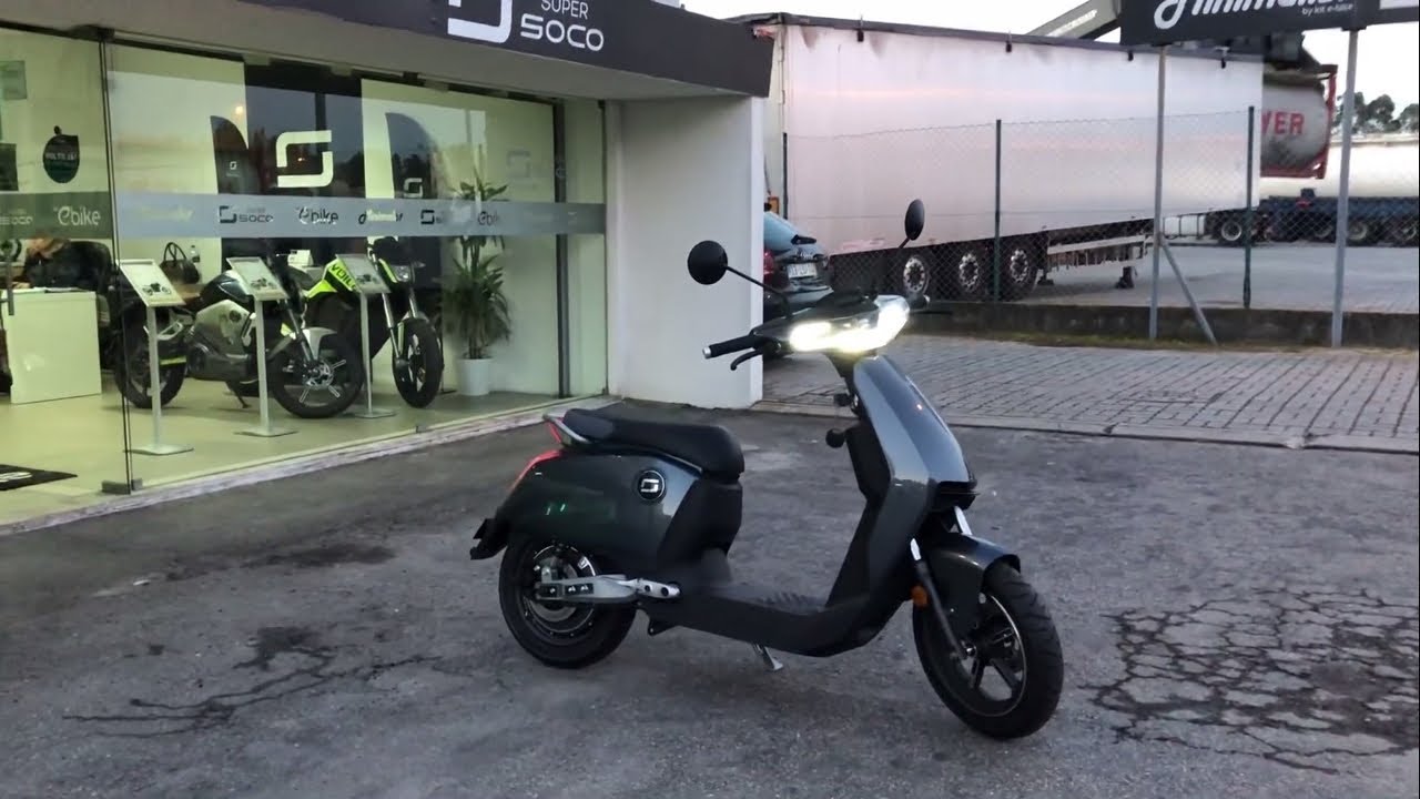 Super Soco CUX - Test-Ride
