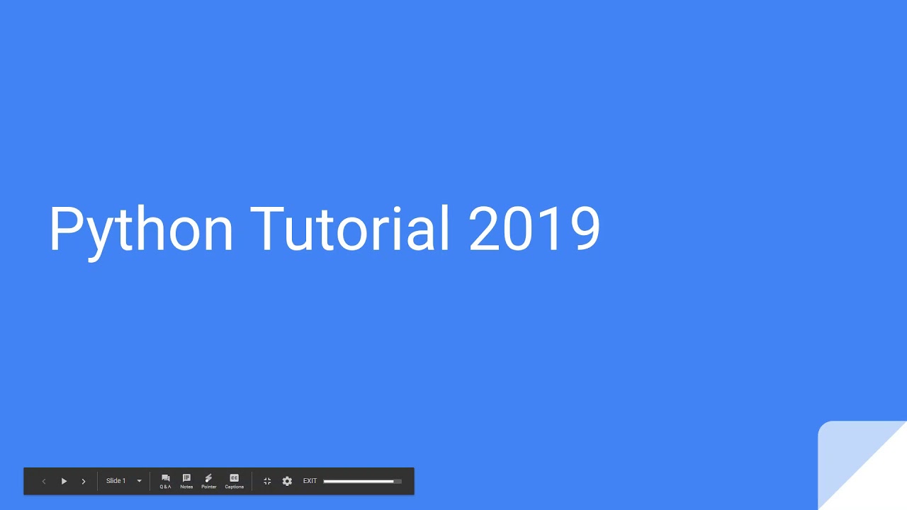 1.0 Introduction of New Series i.e. Python for Absolute Beginner