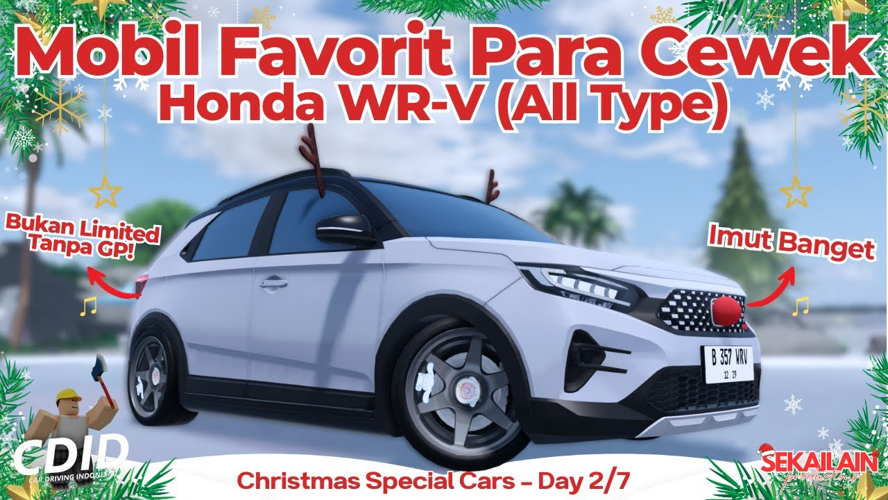 Day 2 Mobil Natal CDID. Honda WR-V Non Limited