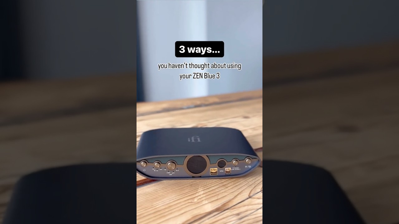 3 ways you haven’t thought about using your ZEN Blue 3...