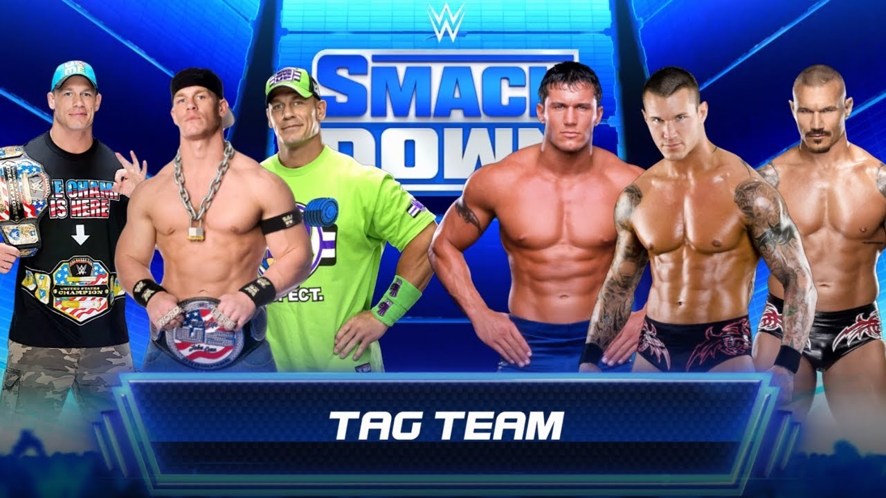 Can 3 Different Randy Orton Defeat 3 Different John Cena WWE 2K22