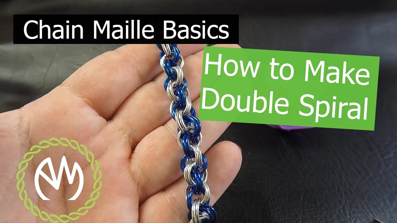 Chain Maille Basics - Double Spiral Bracelet