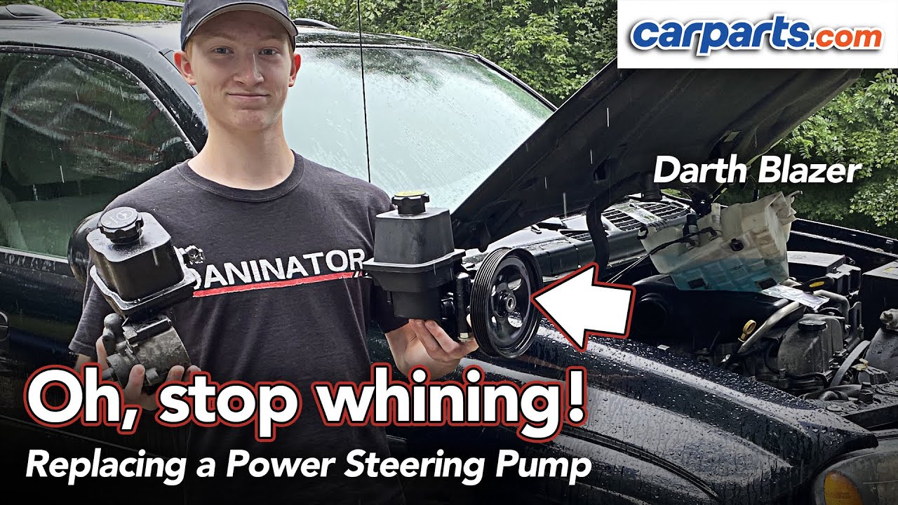 Loud Whining Noise FIXED! - Replacing a Power Steering Pump - Trailblazer/Envoy - CarParts.com