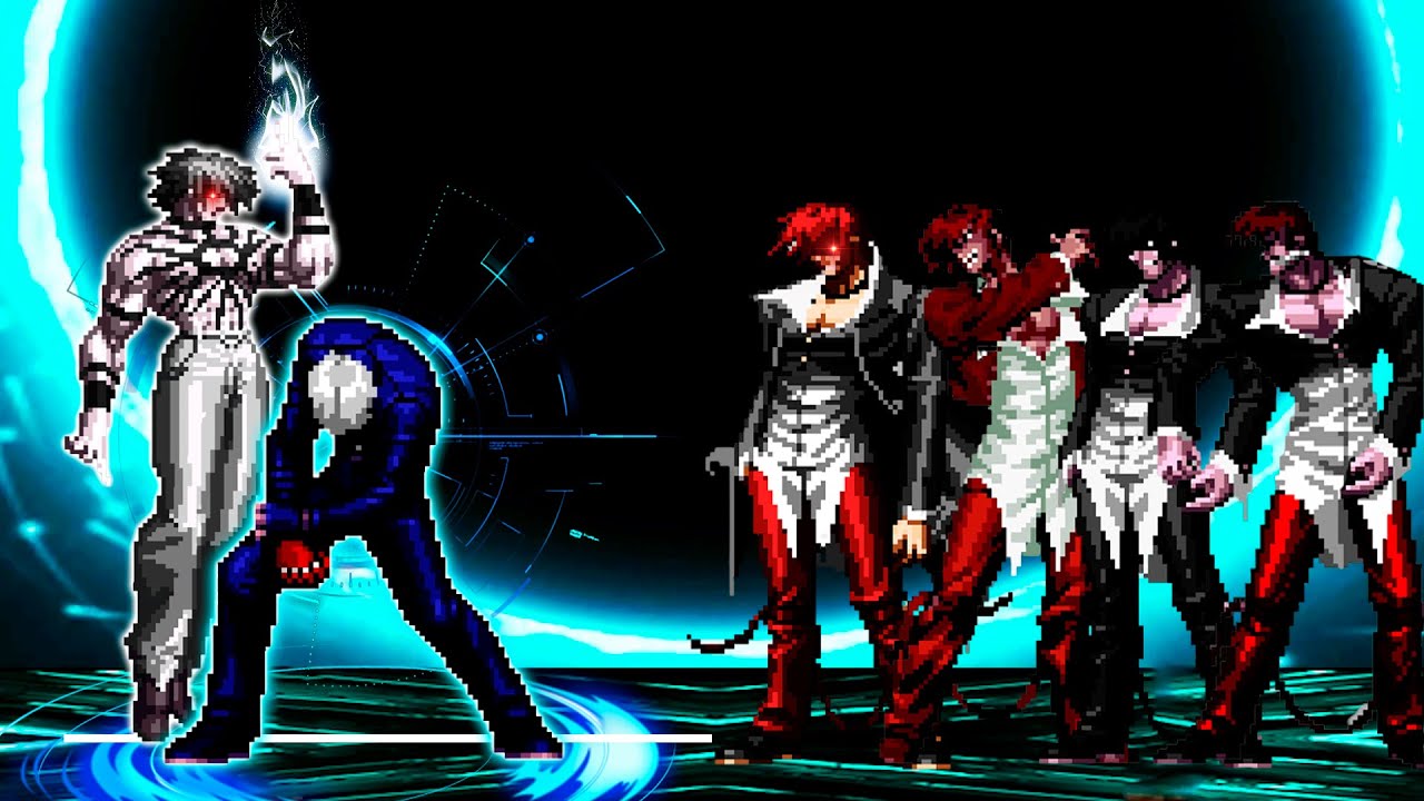 [KOF MUGEN] Orochi K' vs Orochi Iori Team